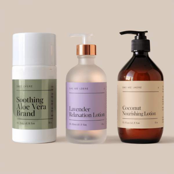 Custom Lotion Labels