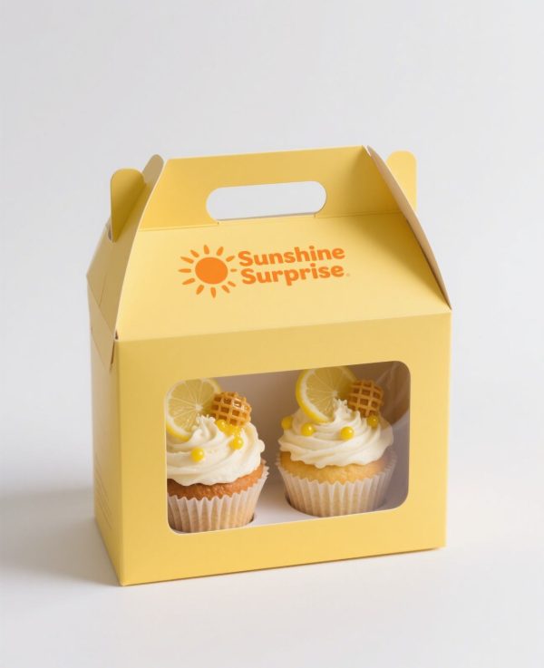 Custom Cup Cake Boxes