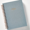 Fabric Spiral Bound Notebook